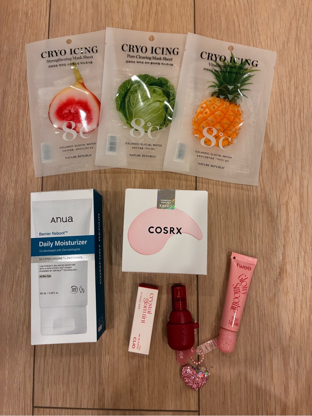 K-beauty samples